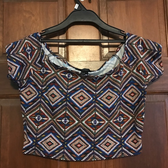 Multi colored crop top - Picture 2 of 2